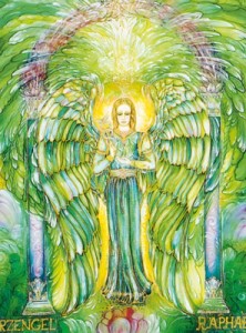 Engelkarten-Poster - Erzengel Raphael