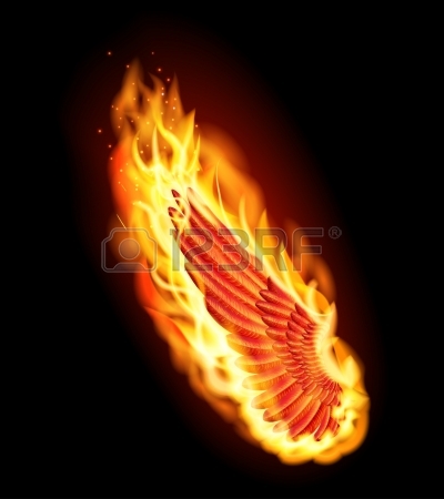 16642492-bal-piros-szárny-tűz